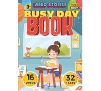 Busy Day Book | Video Stories | Illustrations for Children's development | Color and Watch Videos!