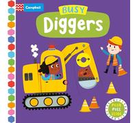 Busy Diggers: A Push, Pull, Slide Book