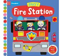 Busy Fire Station: A Push, Pull, Slide Book