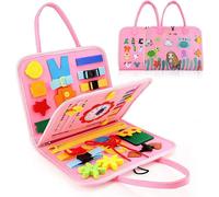 Busy Montessori Board Activity Board,Sensory Board,Fine Motor Skills Development Toy Book & Preschool Education,Educational Games for Boys Girl#3