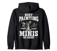 Busy Painting Mini Peinture Miniature Go Away Sweat à Capuche