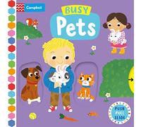 Busy Pets: A Push, Pull, Slide Book
