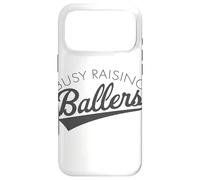 Busy Raising Ballers - Baseball Mom & Parent Sports Coque pour iPhone 17 Pro Max