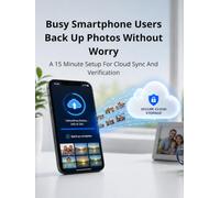 Busy Smartphone Users Back Up Photos Without Worry A 15 Minute Setup For Cloud Sync And Verification: The 15-Minute Fail-Safe Guide to Sync, ... iOS, Android, Google Photos, and iCloud