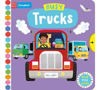 Busy Trucks: A Push, Pull, Slide Book