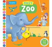Busy Zoo: A Push, Pull, Slide Book
