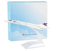 Busyflies Modèle d'avion moulé sous pression 16 cm Concorde British Airways Modèle 1:400 en alliage pour collection