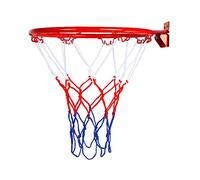 But de basket-ball - Cerceau de basket-ball suspendu de 12,6 pouces - Cerceau de basket-ball pliable avec jante en métal, panier de basket-ball suspendu avec vis filet, diamètre 32 cm, intérieur et ex