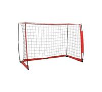 But de football 184x91x124,5 cm Acier Blanc G