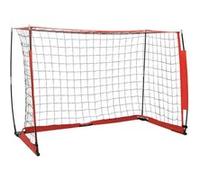 But de football 184x91x124,5 cm Acier Blanc G