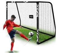 Neo-Sport But de Football pour Enfants et Adultes avec Housse de Protection 300 x 200 x 120 cm Noir/Blanc Hexagone