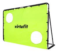 But de football avec mur de but VirtuFit Noir 120x80x60 cm Unisex