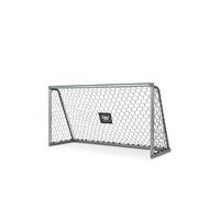 But De Football En Aluminium 220x120cm Pour Jardin Enfant Gris TU