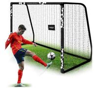 Neo-Sport But de Football pour Enfants et Adultes avec Housse de Protection 300 x 200 x 120 cm Noir/Blanc Hexagone