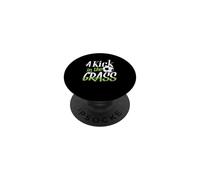 But de Football « Kick in The Grass » PopSockets PopGrip Adhésif