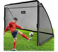 But de football - Neo-Sport - 300x200x90 cm - Noir - Structure robuste - Montage facile - Résistant aux intempéries