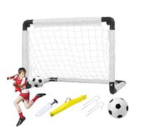 But de football pliable pour , petit filet de football portable avec sac de rangement pour l'entraînement, la gym, les jeux, la pratique de la rue, l'aire de jeux