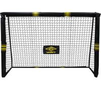 But de football Umbro 180 x 120 x 60 cm - But de football - Accessoires d'entraînement pour enfants et adultes - Intérieur et extérieur - Métal - Noir/Jaune