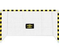 Umbro But de Football - 300 x 200 x 110 cm - Métal - Équipement d'entraînement de Football pour Tous Les âges - Montage Facile - Noir/Jaune