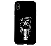 But Did You Die Funny Halloween Fitness Military Coque pour iPhone XS Max