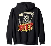 But Did You Die Funny Halloween Fitness Military Sweat à Capuche