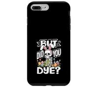 But Did You Dye Funny Easter Squelette Oreilles de Lapin Coque pour iPhone 7 Plus/8 Plus