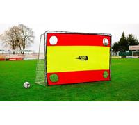 But en acier 3x2 m avec mur de tir espagnol