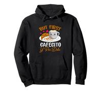 But First Cafecito Y Pan-Dulce Concha Mexicain Coffee Lover Sweat à Capuche