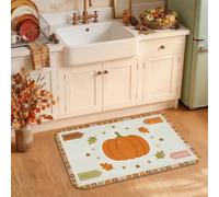But First Pumpkins Spice Tapis de cuisine d'automne 50,8 x 78,7 cm