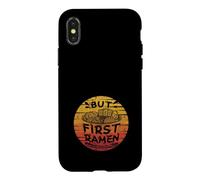 But First Ramen, Amateur de Miso Shoyu Bowl, Tonkotsu Ramen Coque pour iPhone X/XS