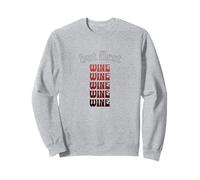 But First Wine - Citation drôle d'amateurs de vin pour se détendre Sweatshirt