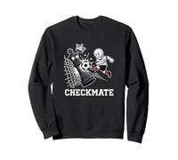 But Gagnant de Joueur de Football avec Humour échecs et maté Sweatshirt