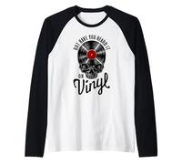 But Have You Heard It on Vinyl Collector Gothic Skull Manche Raglan