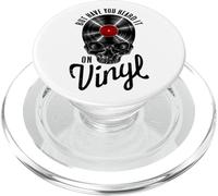 But Have You Heard It on Vinyl Collector Gothic Skull PopSockets PopGrip pour MagSafe