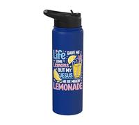 But My Jesus He Be Make Lemonade Stand Lemonade Stainless Steel Insulated Water Bottle