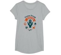 But Through Practice Occupational Therapy Motivational T-Shirt, Fille, Gris Chiné, S