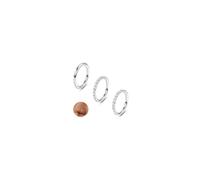 BUTADR Anneaux de nez en acier chirurgical à charnière avec opale CZ pour | Piercing segment de narine, septum, conque, hélix, tragus, cartilage, daith, rook, lèvres, bijoux en argent sans couture 8/10