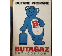 BUTAGAZ Bouteille gaz pub Reproduction Affiche Poster-Format Size 50X70 cm Papier 300 GR-Vente du fichier numérique HD Possible Nous Consulter.(Boutique : affichevintage.FR)