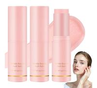 BUTBU 3 Pièces Calcium Multi Balm Stick, Stick Hydratant au Collagène et Calcium, Baume Anti-âge Visage, Yeux et Cou, Combat Rides et Relâchement, pour Tous Types de Peu