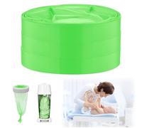 BUTBU 3 Recharge Poubelle a Couche, Sac Poubelle Couche, Excellente Résistance aux Odeurs et à la Casse, Bebe Recharge Sac Garbage can Layer Compatible Avec la Plupart des Seaux à Layer