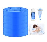 BUTBU 6 Recharge Poubelle a Couche, Sac Poubelle Couche, Excellente Résistance aux Odeurs et à la Casse, Bebe Recharge Sac Garbage can Layer Compatible Avec la Plupart des Seaux à Layer