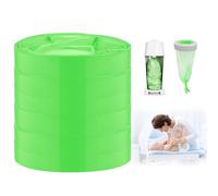 BUTBU 6 Recharge Poubelle a Couche, Sac Poubelle Couche, Excellente Résistance aux Odeurs et à la Casse, Bebe Recharge Sac Garbage can Layer Compatible Avec la Plupart des Seaux à Layer