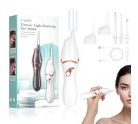 BUTBU Aspirateur d'oreille électrique rechargeable , étanche IPX7, puissant aspirateur d'oreilles électrique, plus sûr et indolore, livré avec 2 têtes de rechange, adapté aux bébés et aux adultes