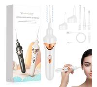 BUTBU Aspirateur d'oreille électrique rechargeable , étanche IPX7, puissant aspirateur d'oreilles électrique, plus sûr et indolore, livré avec 2 têtes de rechange, adapté aux bébés et aux adultes