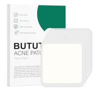 BUTBU Lot de 10 Patch Boutons Acne, Grands Patchs d'acné à Butons, Invisibles Naturel Hydrocolloïde Pimple Patch Jour et Nuit, pour Soin de la Peau Dissimuler les Imperfections et Eliminer L'acné