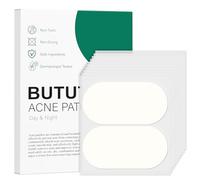 BUTBU Lot de 20 Patch Boutons Acne, Grands Patchs d'acné à Butons, Invisibles Naturel Hydrocolloïde Pimple Patch Jour et Nuit, pour Soin de la Peau Dissimuler les Imperfections et Eliminer L'acné
