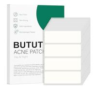 BUTBU Lot de 40 Patch Boutons Acne, Grands Patchs d'acné à Butons, Invisibles Naturel Hydrocolloïde Pimple Patch Jour et Nuit, pour Soin de la Peau Dissimuler les Imperfections et Eliminer L'acné