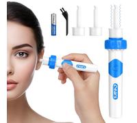 BUTBU Nouveaux Aspirateur Oreille Cerumen, Nettoyant Oreille, Nettoyeur Oreilles pour Adulte Enfant, Aspirateur d'oreille Aspirateur électrique Kit Avec Tête de Rechange,Pour Bebe, Adulte