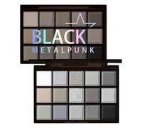 BUTBU Palette Fards à Paupières, 15 couleurs, Professional Makeup Palette de Fards à Paupières Ultimate Shadow, Finition Intense et Longue Durée, Résistant à la Transpiration,Résistant Aux Plis(Noir)