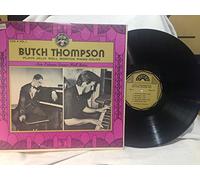BUTCH THOMPSON PLAYS JELLY ROLL MORTON PIANO SOLOS VOL.1. 1976 VINYL LP RECORD 12"